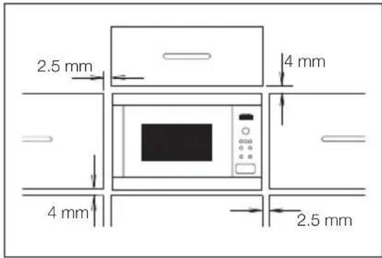 AEG MBB1755SEM - Installera mikrovågsugnen - 1