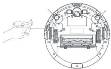 MaxCom MH12 Clear Vision - Złącza ładowania, czujnik wysokości i koła - 2