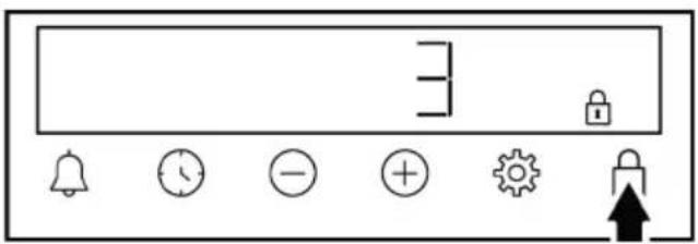 BEKO BBUM12328X - Aktivieren der Tastensperre - 1