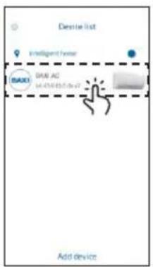 Device list Intelligent server BAXI BAXI AG 14.458.03.02.02 Add device