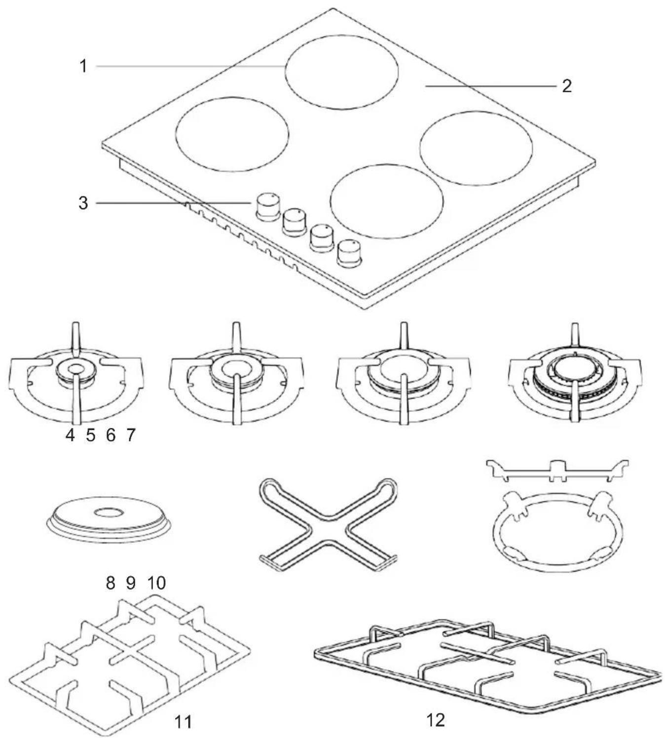 ROSIERES RMGH31TF - Ventilazione dell'ambiente - 1