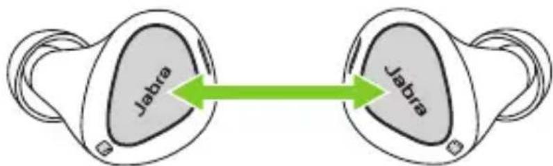 JABRA Elite 4 Active - Allumer/éteindre les écouteurs - 2