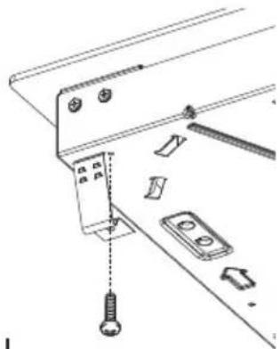 Technical diagram of a mechanical assembly with labeled components (no text or symbols)
