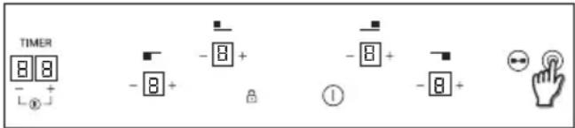 ΧΡΟΝΟΜΕΤΡΗΤΗΣ 8 8 - L + - 8 + - 8 + - 8 + - 8 + ① ← ○
