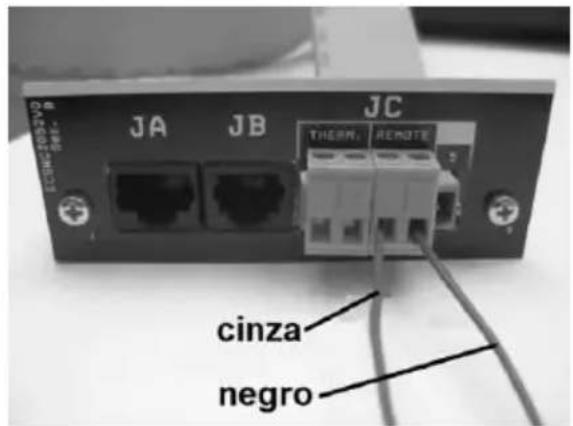 JA JB JC THEKM. REMOTE cinza negro