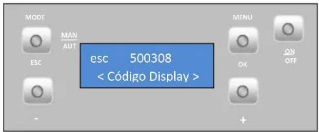 MODE MAN AUT ESC esc 500308 MENU OK ON OFF -