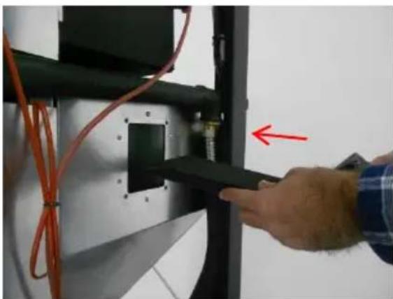 Baxi CBP Matic 24 - Installing the storage unit on the right side of the boiler - 5