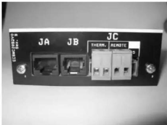JA JB JC THERM. REMOTE