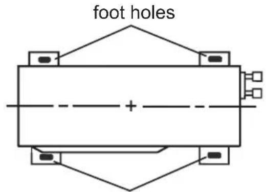 foot holes