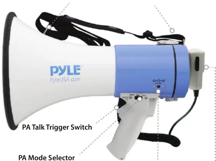 PYLE® PyleUSA com PA Talk Trigger Switch PA Mode Selector