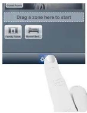 Drag a zone here to start Family Room Master Room