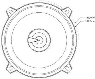 135,9mm 129,3mm