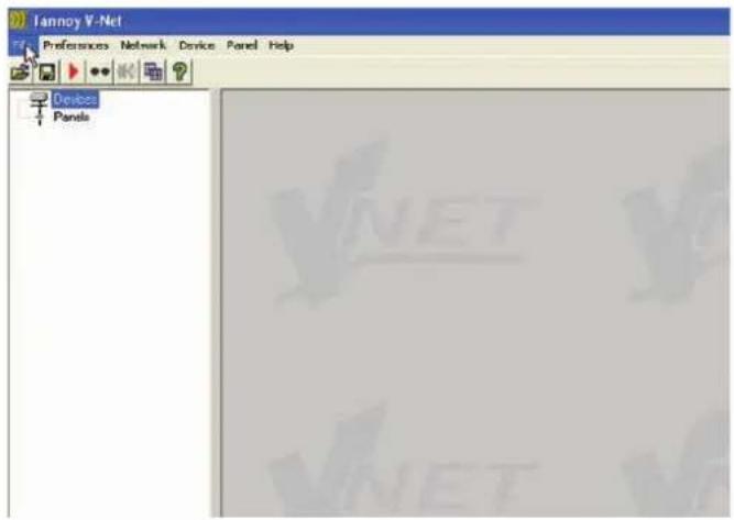 Tannoy V-Net Preferences Network Device Panel Help Devices Panels