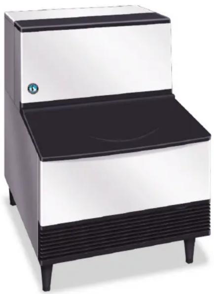 Modern stainless steel and black appliance with a circular vent, no visible text or symbols