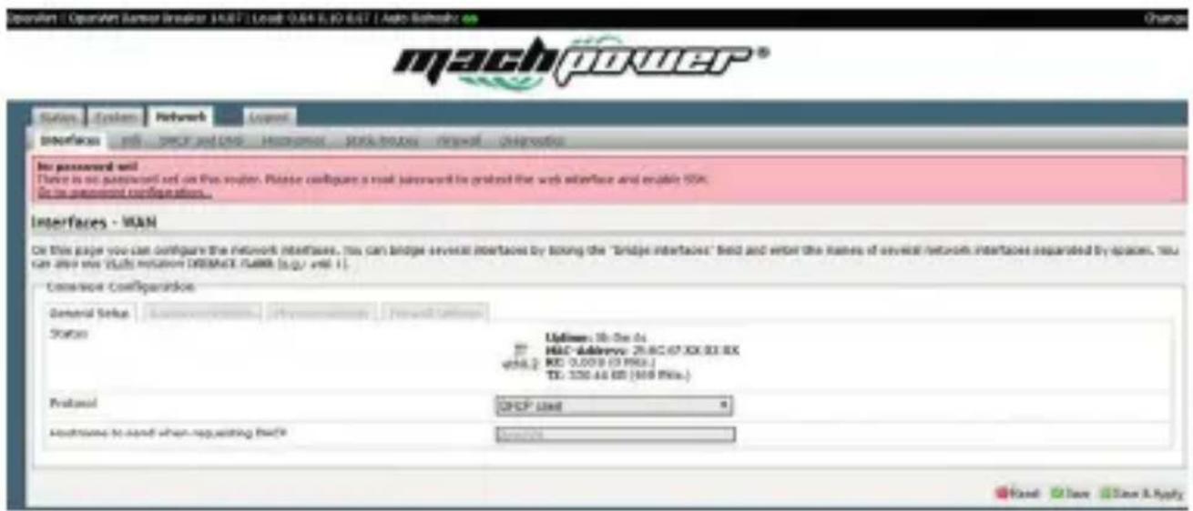 Mach Power WL-R300N-073 - Impostazioni interfaccia WAN - 2