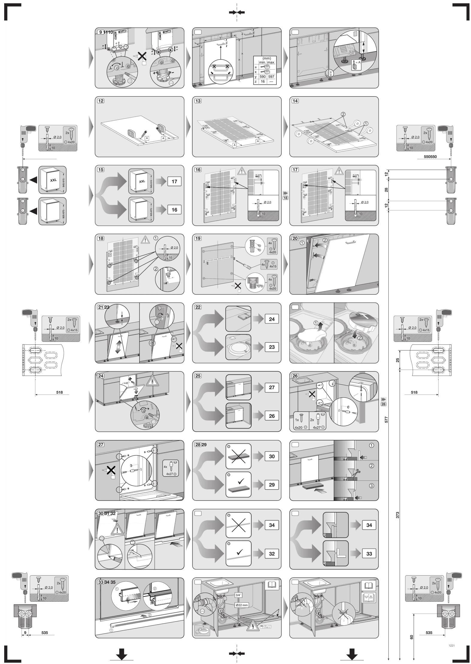 MIELE G 7474 SCVi AutoDos Excell - Продування системи зливу води - 20