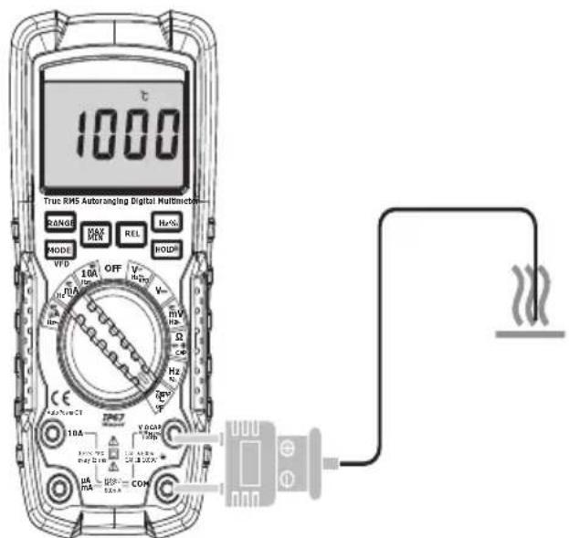 1000 True RMS Autoranging Digital Multimeter RANGE MAX MIN REL Hz MODE VFD 10A OFF V H2P V mV Ω mA Hz F R/W 10A V/DCM V/DCM 10A V/DCM 10A V/DCM 10A V/DCM 10A V/DCM 10A V/DCM 10A V/DCM 10A V/DCM 10A V/DCM 10A V/DCM 10A V/DCM 10A V/DCM 10A