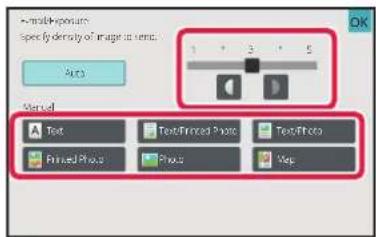 Multi-spectrum: specify density of images as semic. Auto. 1, 3, 5. Text/Printed Photo, Text/Photo, Printed Photo, Photo View.