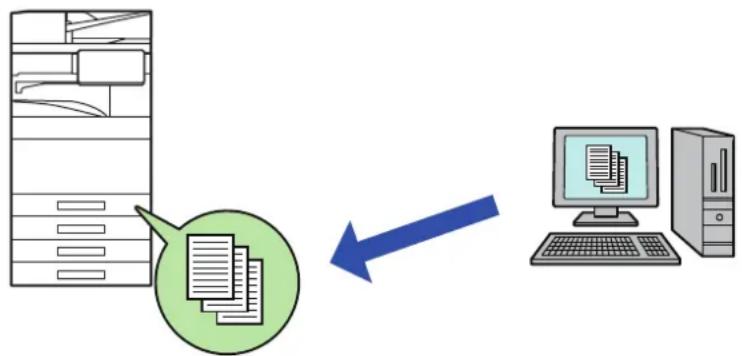 SHARP BP-70C55 - SAVING RECEIVED FAXES TO THE MACHINE'S STORAGE (INBOUND ROUTING) - 1
