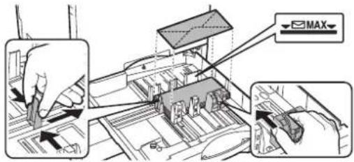 Diagram illustrating a mechanical assembly with labeled components and directional indicators (MAX) for processing steps.