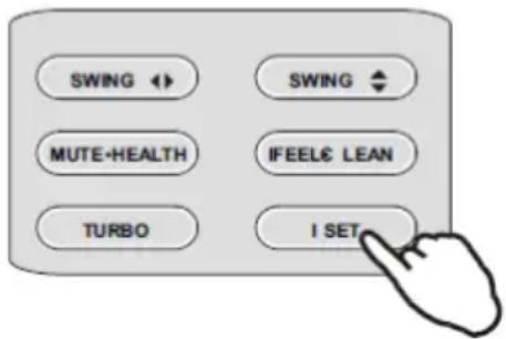 SWING ↔ MUTE-HEALTH TURBO SWING ↓ IFEEL€ LEAN I SET