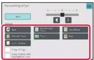 Capture/Original Type Auto Viewed Text Printed Image Lock Shipped Copy of Copy Copy Shipped with Highlighted Lines Defaulted Paste Paste Map