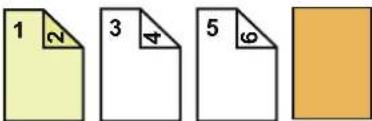 SHARP BP-60C36 - 1-sided copying of 1-sided originals - 30