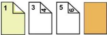 SHARP BP-60C36 - 1-sided copying of 1-sided originals - 56