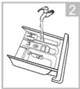 NEVIR NVR-4722-7K 1200B - Clean The Detergent Dispenser - 2