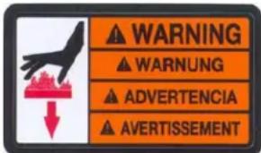 Wacker Neuson VP 1135A - Warning and Informational Labels - 1