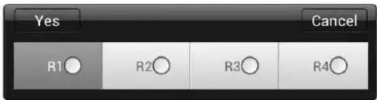Yes R1 ○ R2 ○ R3 ○ R4 ○ Cancel