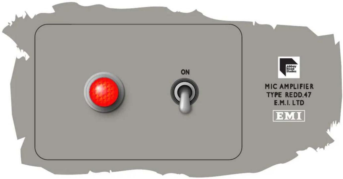 ON Abbey Road Studios MIC AMPLIFIER TYPE REDD.47 E.M.I. LTD EMI