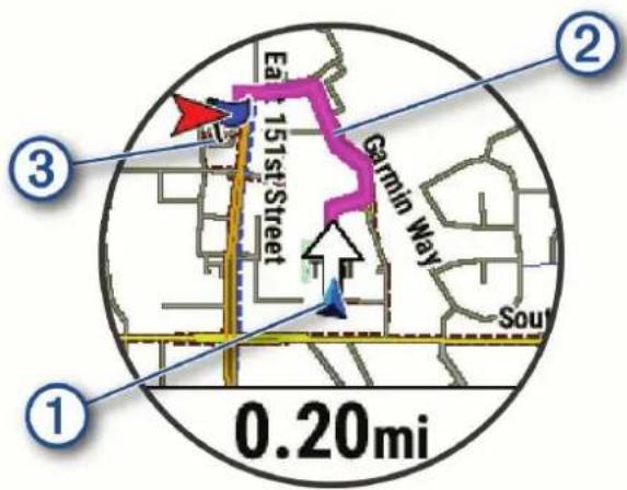 East 151stStreet Garmin Way Sou ① ② ③ 0.20mi