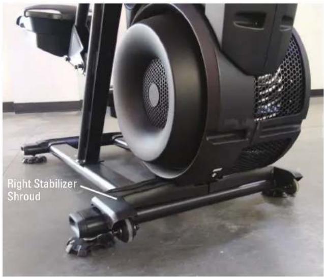 Right Stabilizer Shroud