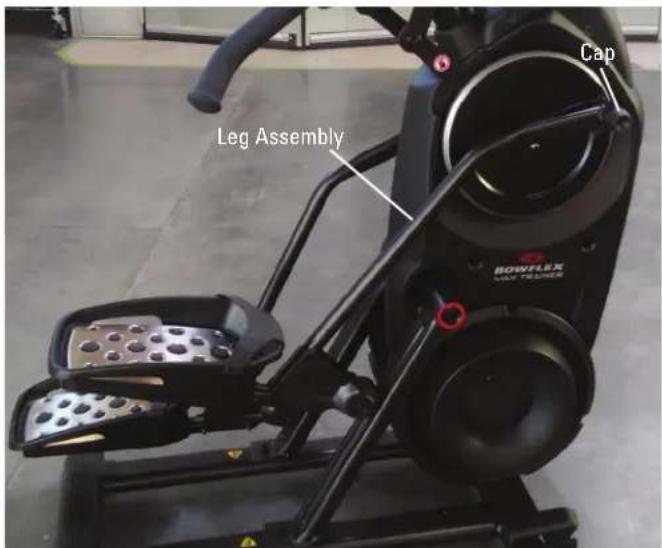 Cap Leg Assembly BOWFLEX SWEI TENDER