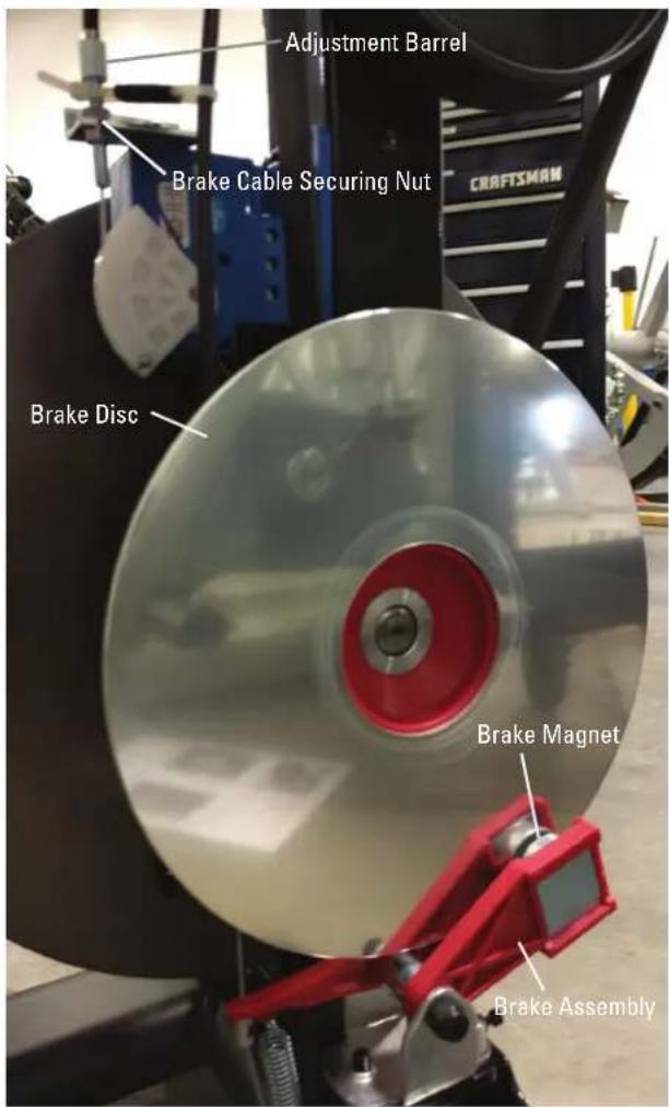 Adjustment Barrel Brake Cable Securing Nut Brake Disc Brake Magnet Brake Assembly