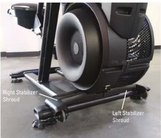 Right Stabilizer Shroud Left Stabilizer Shroud