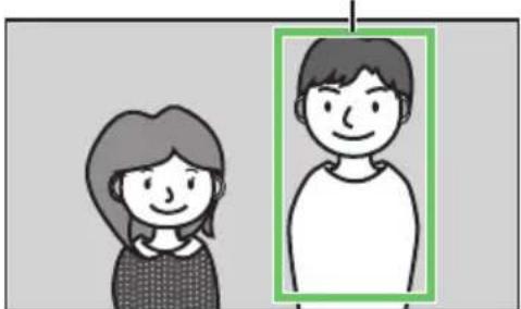 Illustration of two cartoon figures with different hairstyles and clothing, one highlighted in green (no text or symbols)