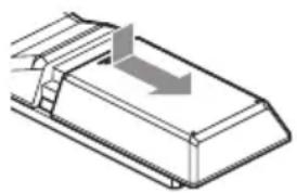Technical line drawing of a mechanical component with an arrow indicating direction (no text or symbols)