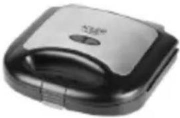 Black and white photo of a rectangular food processor or blender (no visible text or symbols).