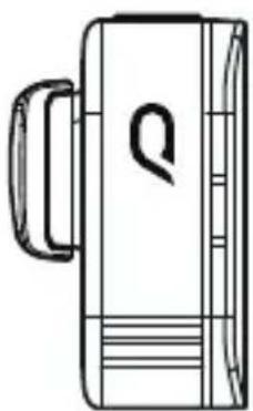Line drawing of a stylized object resembling a container with handle and label 'Q' (no text or symbols beyond the label)