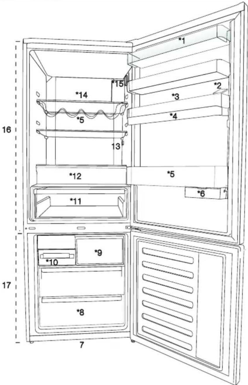 BEKO RCNE560E60ZGBHN - Vaše lednička - 1
