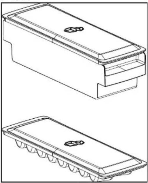 BEKO RCNE560E60ZGBHN - Zásobník na led (volitelné) - 1