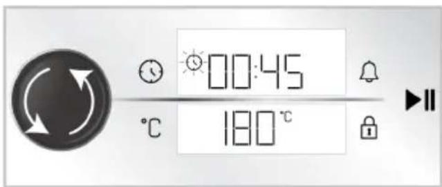 00:45 180°C