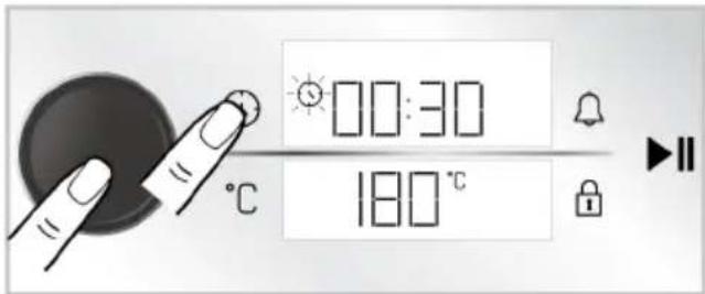 BEKO BBIMM12400XCSW - Hornear ajustando el tiempo de cocción; - 6