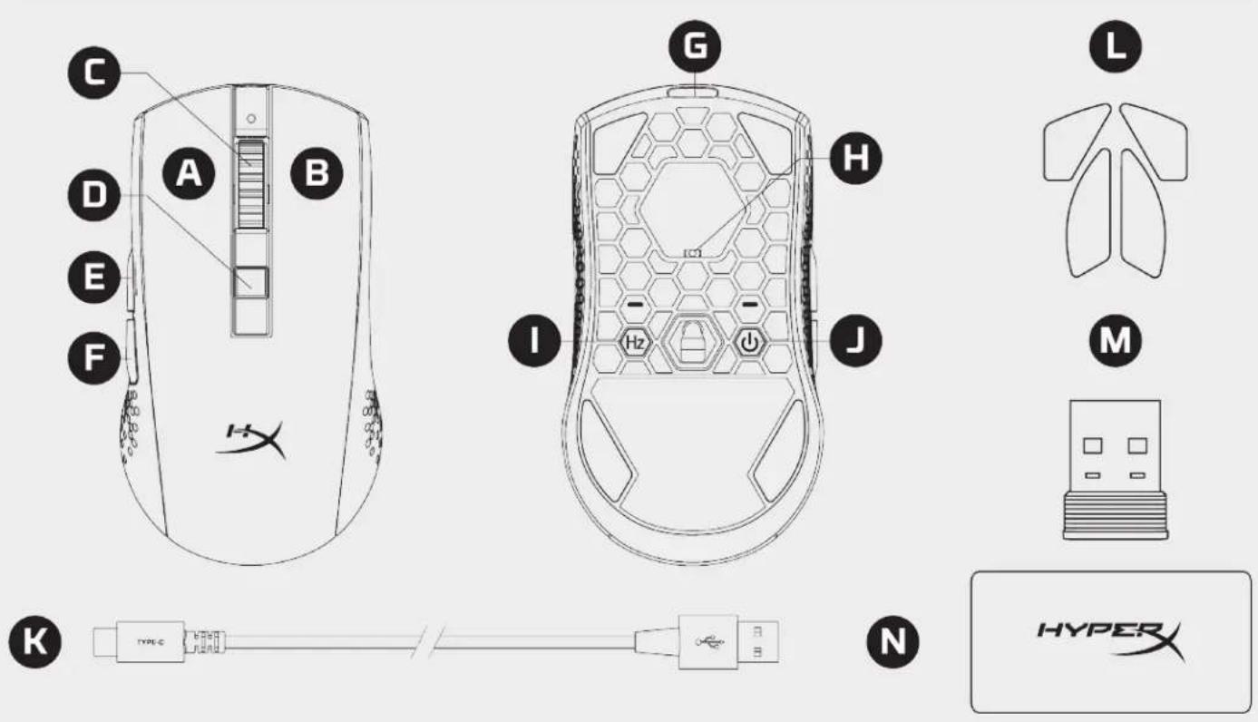 HYPERX Pulsefire Warp - 概览 - 1