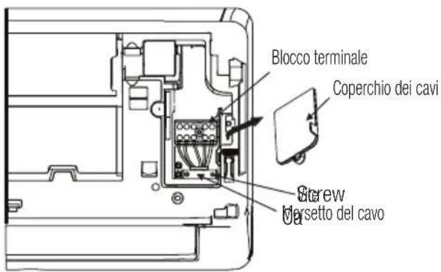 Blocco terminale Coperchio dei cavi Stcrew Torsetto del cavo