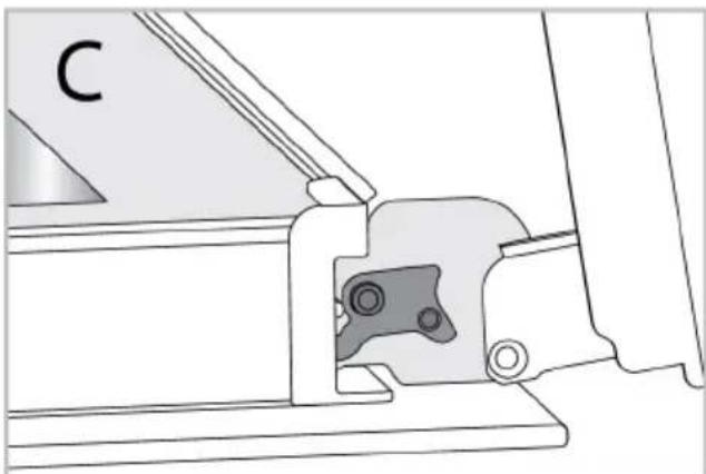 BEKO BBIS13400XMSWAE - Quitar la puerta del horno - 6