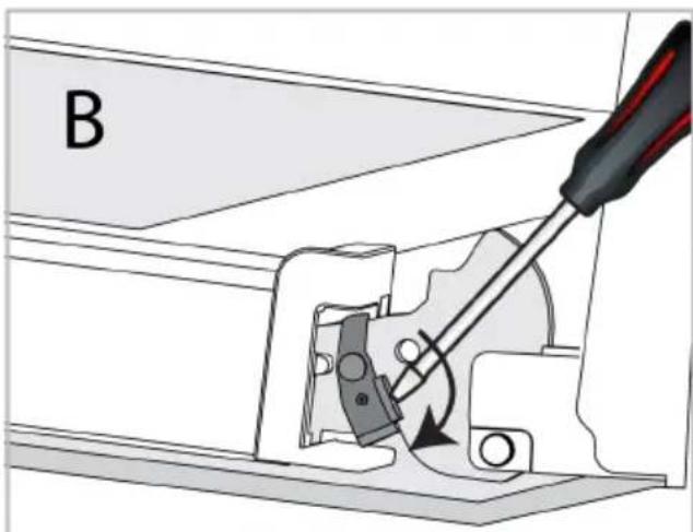 BEKO BBIS13400XMSWAE - Quitar la puerta del horno - 5