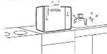 HAIER JM-FH18D - 水のかかるところや火気の近くで使用しない - 1